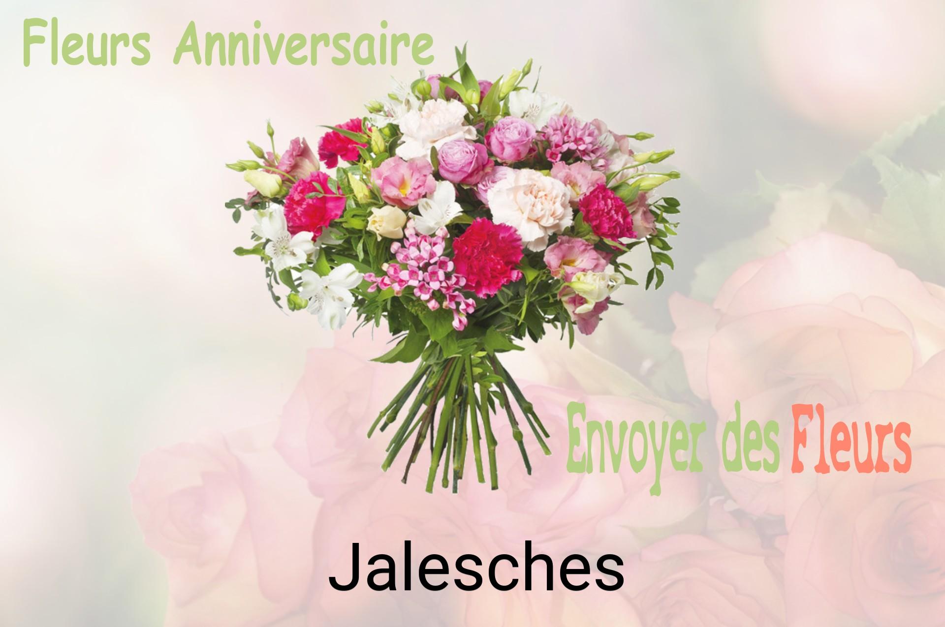Bouquet de fleurs d’anniversaire livré à Jalesches